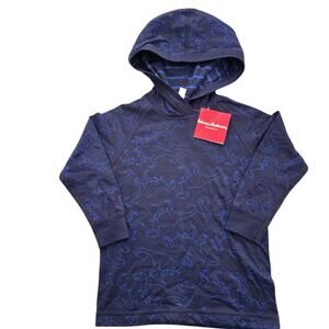 Hanna Andersson Dinosaur Pullover Hoodie Size 3 Soft Kids